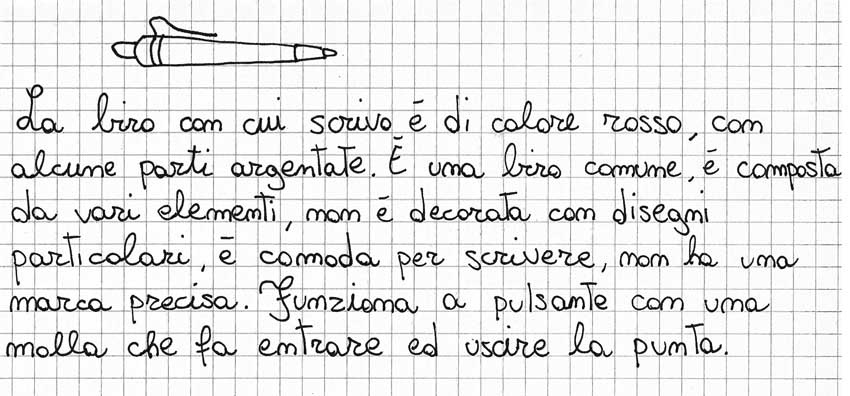 Come compilare la scheda di analisi di un oggetto